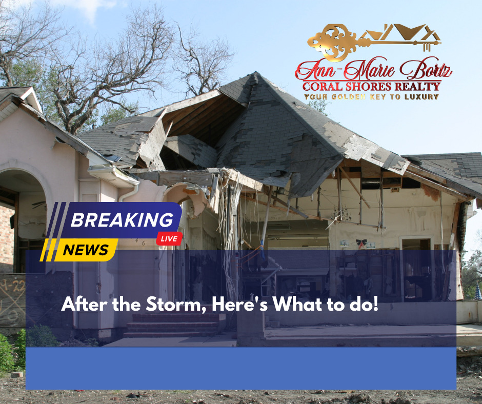 damaged house after hurricane