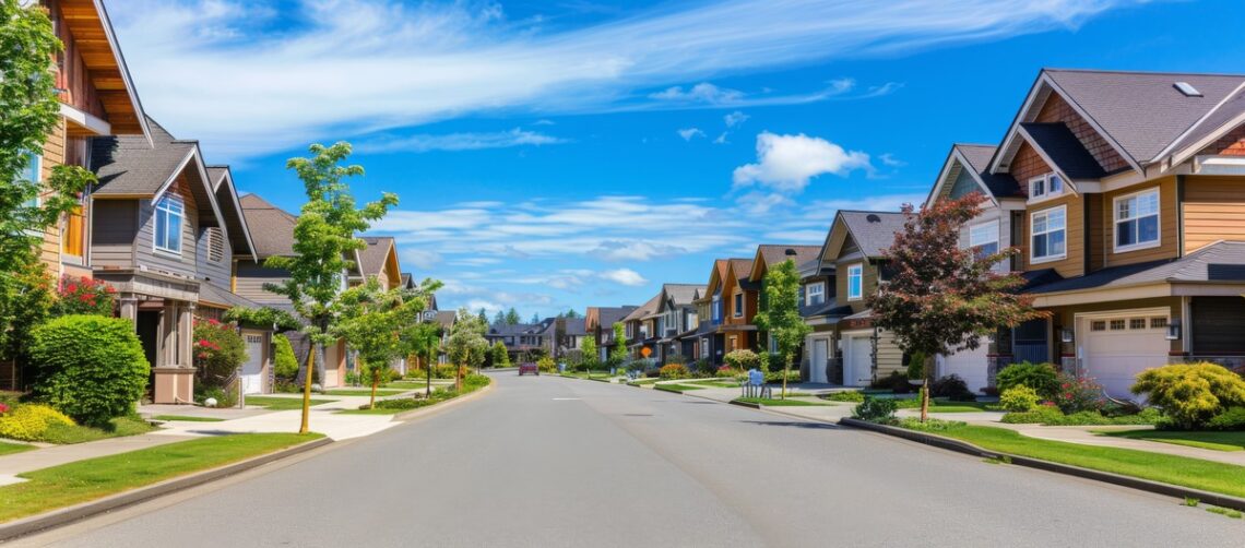 houses on street