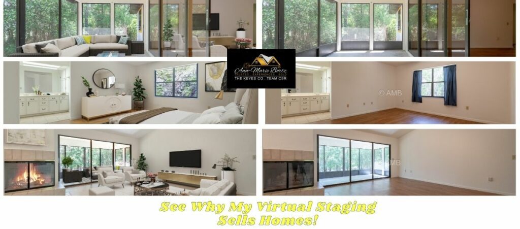 home staging before and after