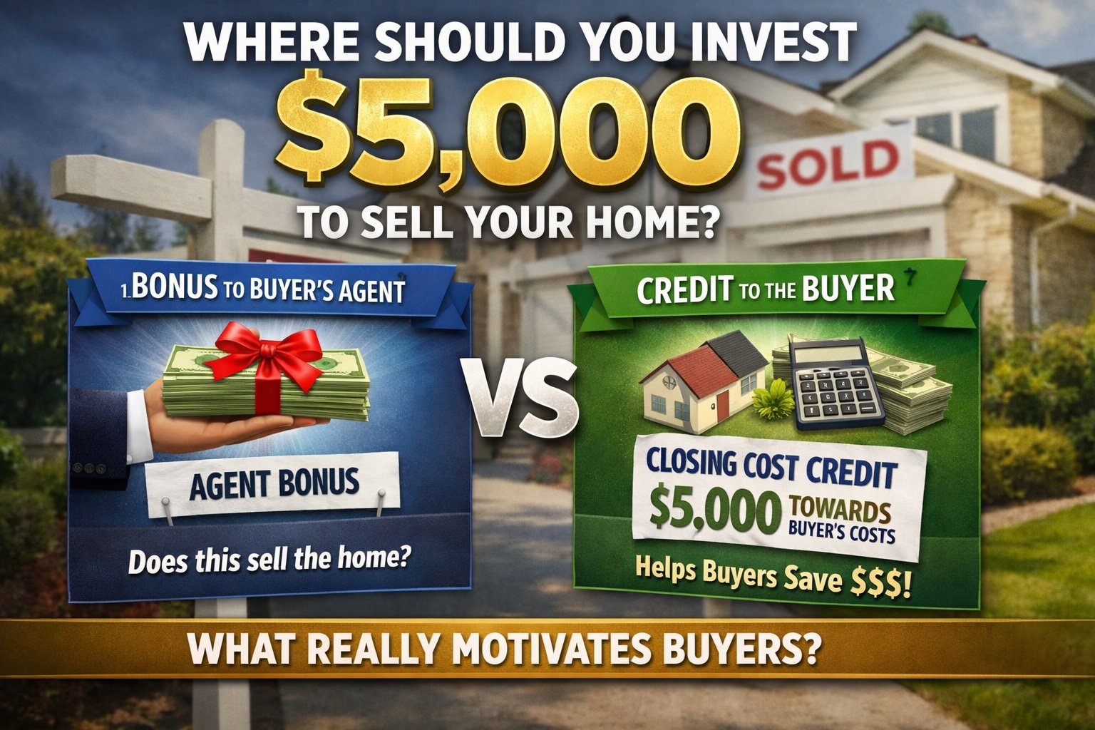 Buyer Incentives to Sell a Home: Agent Bonus or Buyer Credit? - Fine ...
