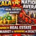 ocala real estate market 2026 showing the difference between the ocala market vs the national average with man and woman expressing shock